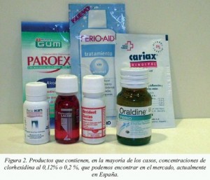 Colutorio o enjuague bucal , diferentes marcas y tipos 